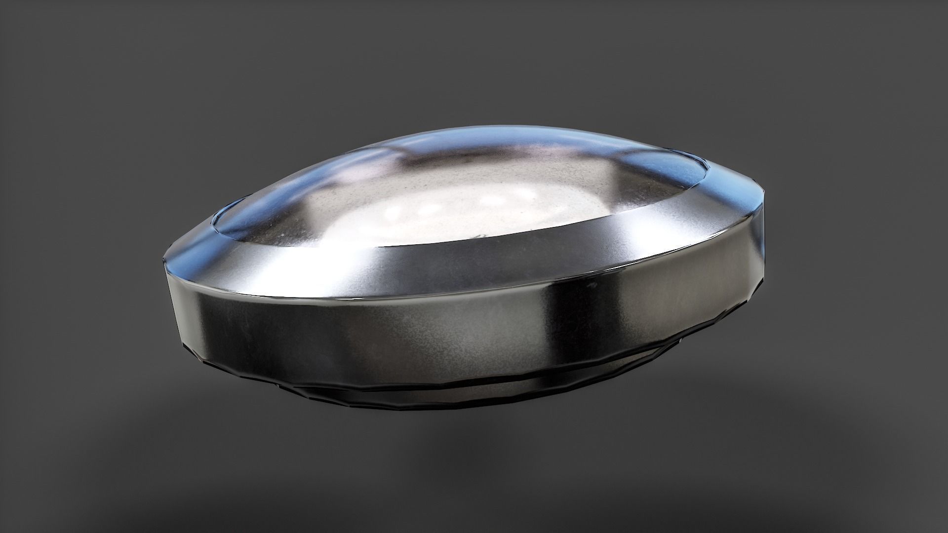 Bathroom Ceiling Light V02 - Low Poly Low-poly 3D model_27