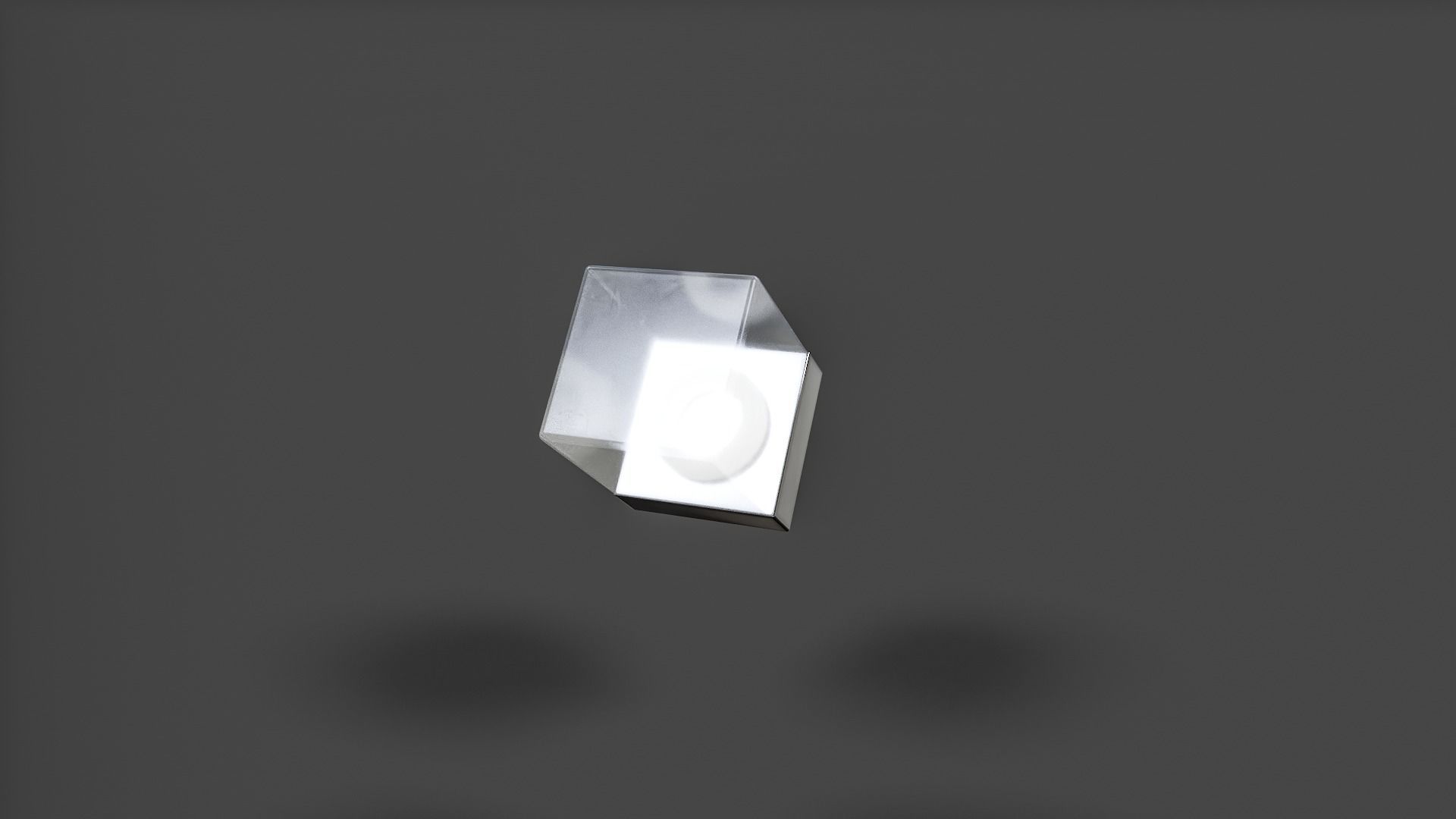 Bathroom Wall Light V01 - Low Poly Low-poly 3D model_35
