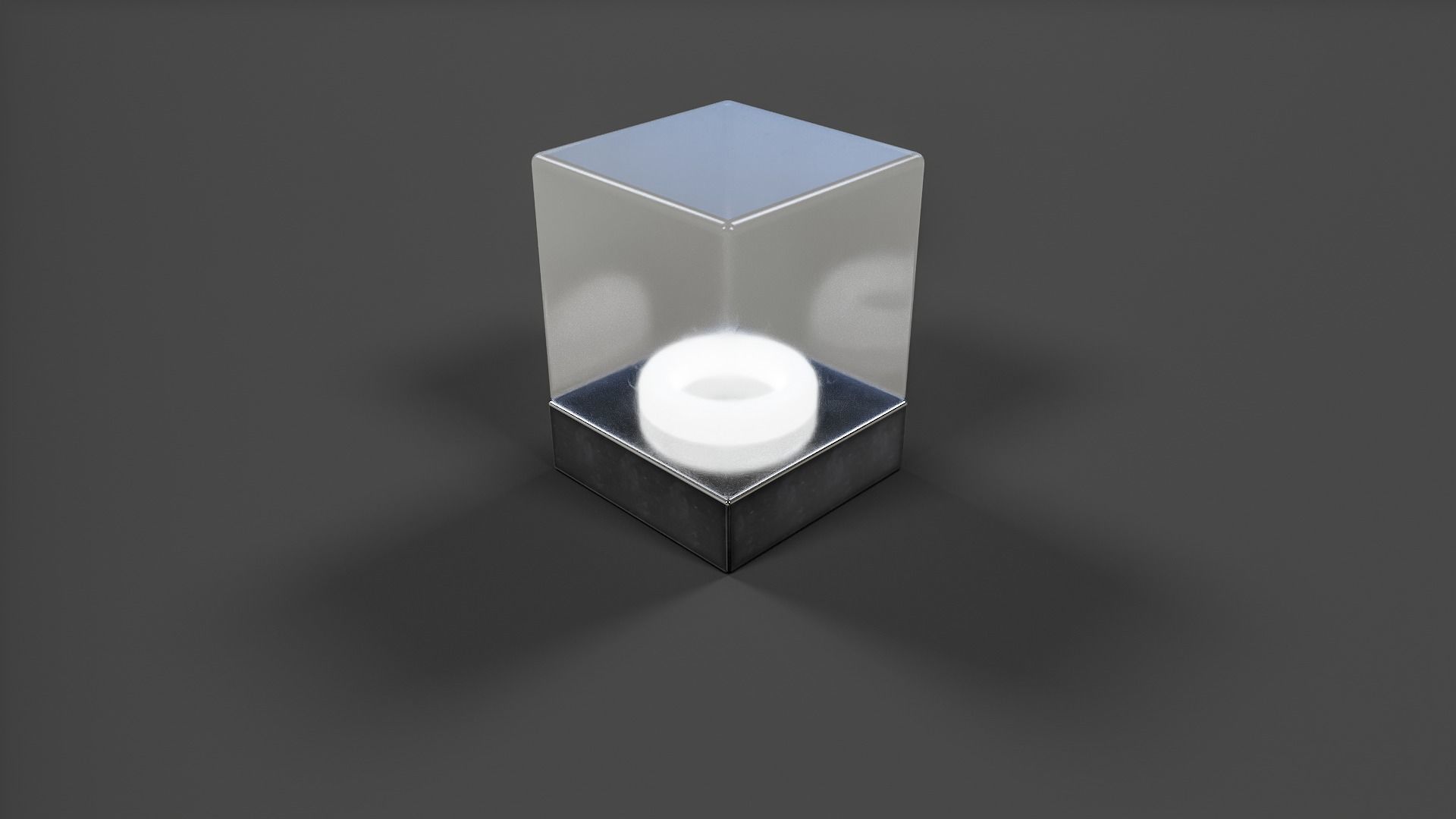 Bathroom Wall Light V01 - Low Poly Low-poly 3D model_7