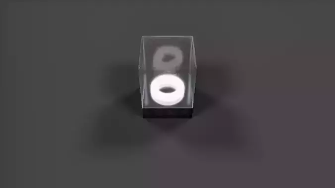 Bathroom Wall Light V01 - Low Poly Low-poly 3D model