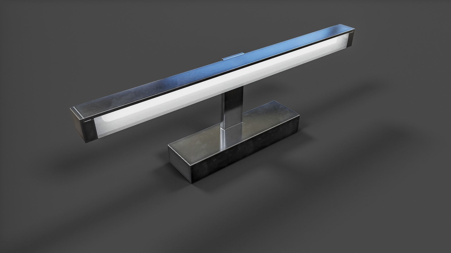 Bathroom Wall Light V02 - Low Poly Low-poly 3D model_6