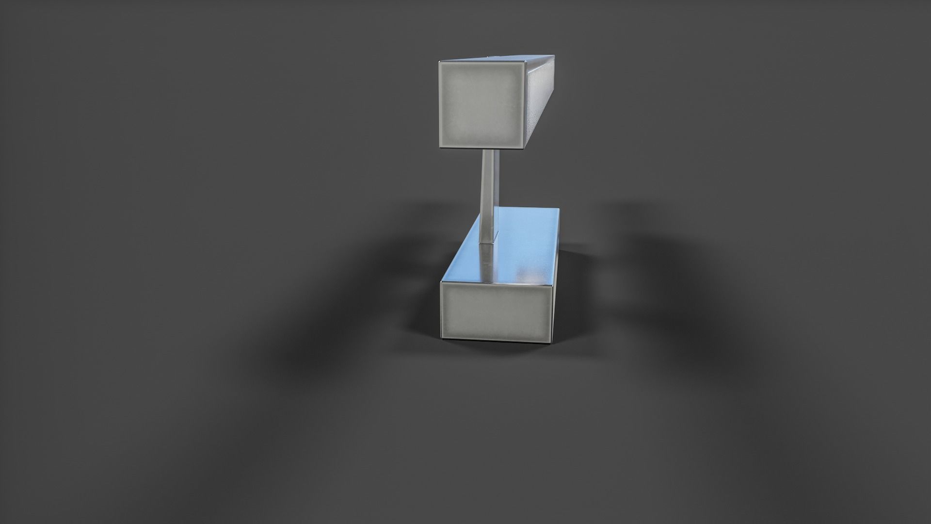Bathroom Wall Light V02 - Low Poly Low-poly 3D model_12