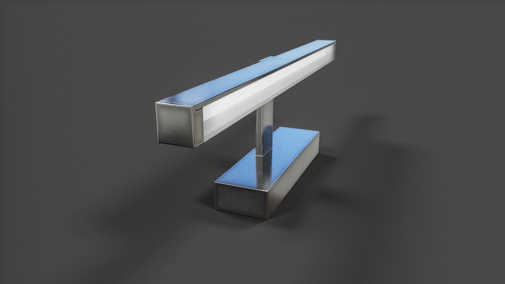 Bathroom Wall Light V02 - Low Poly Low-poly 3D model_10