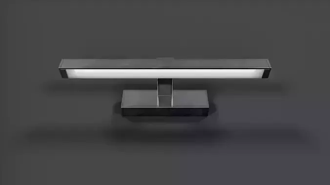 Bathroom Wall Light V02 - Low Poly Low-poly 3D model