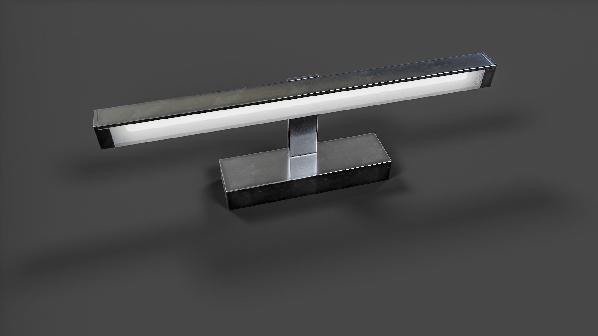 Bathroom Wall Light V02 - Low Poly Low-poly 3D model_3