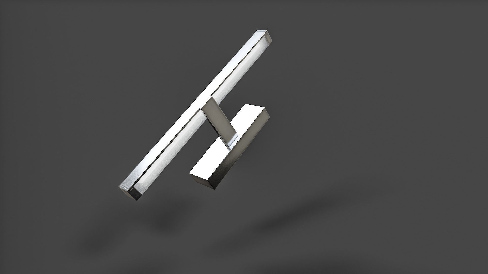 Bathroom Wall Light V02 - Low Poly Low-poly 3D model_32