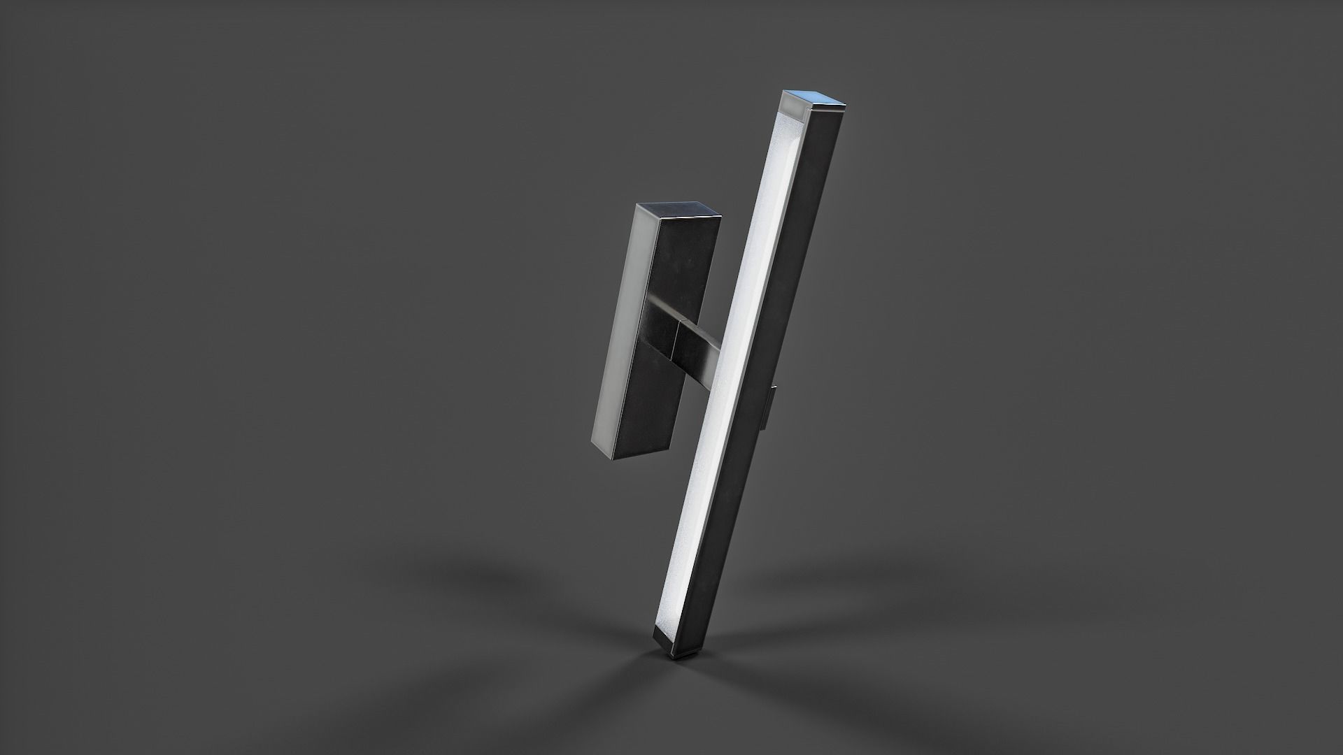 Bathroom Wall Light V02 - Low Poly Low-poly 3D model_43