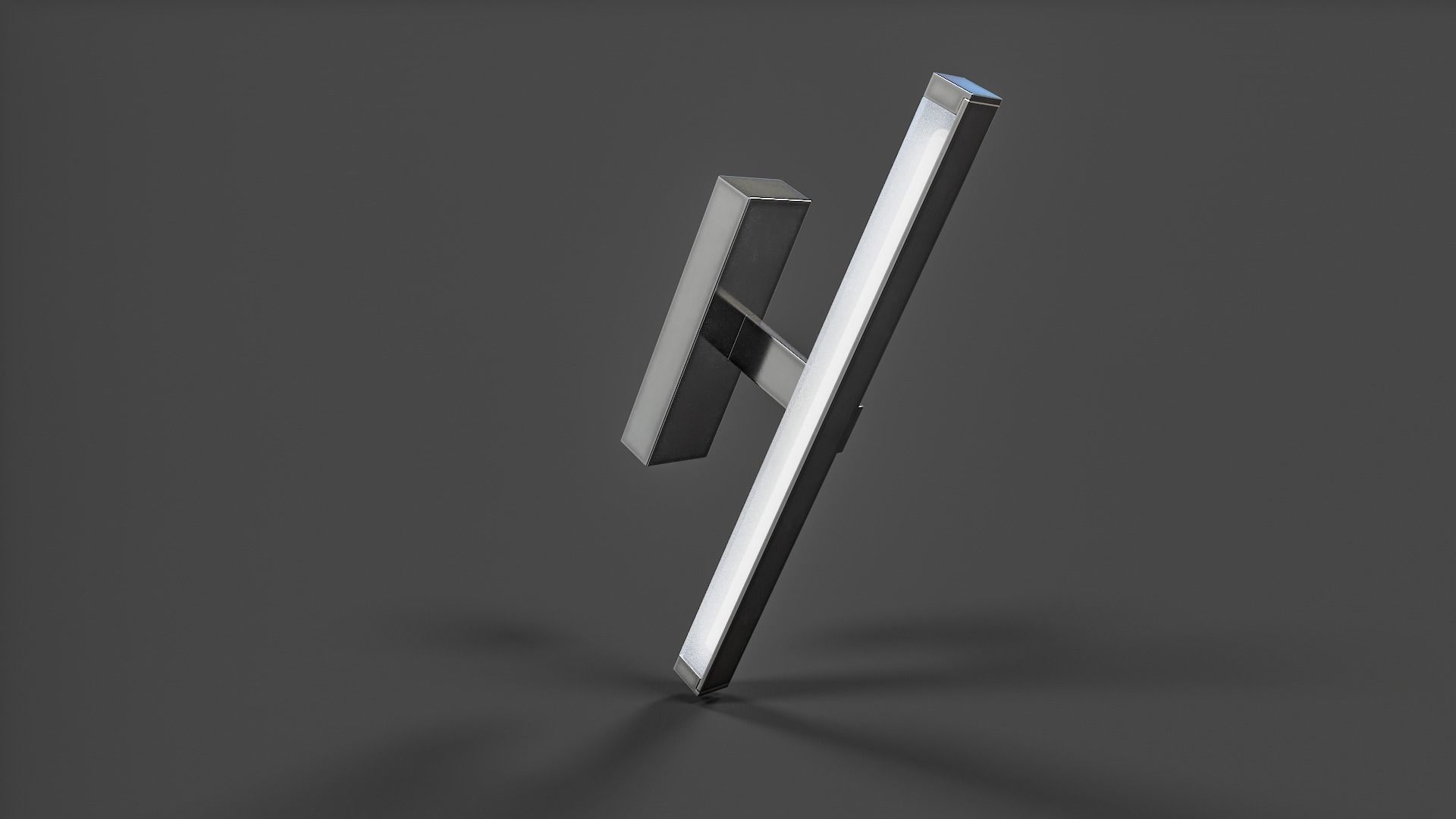 Bathroom Wall Light V02 - Low Poly Low-poly 3D model_44