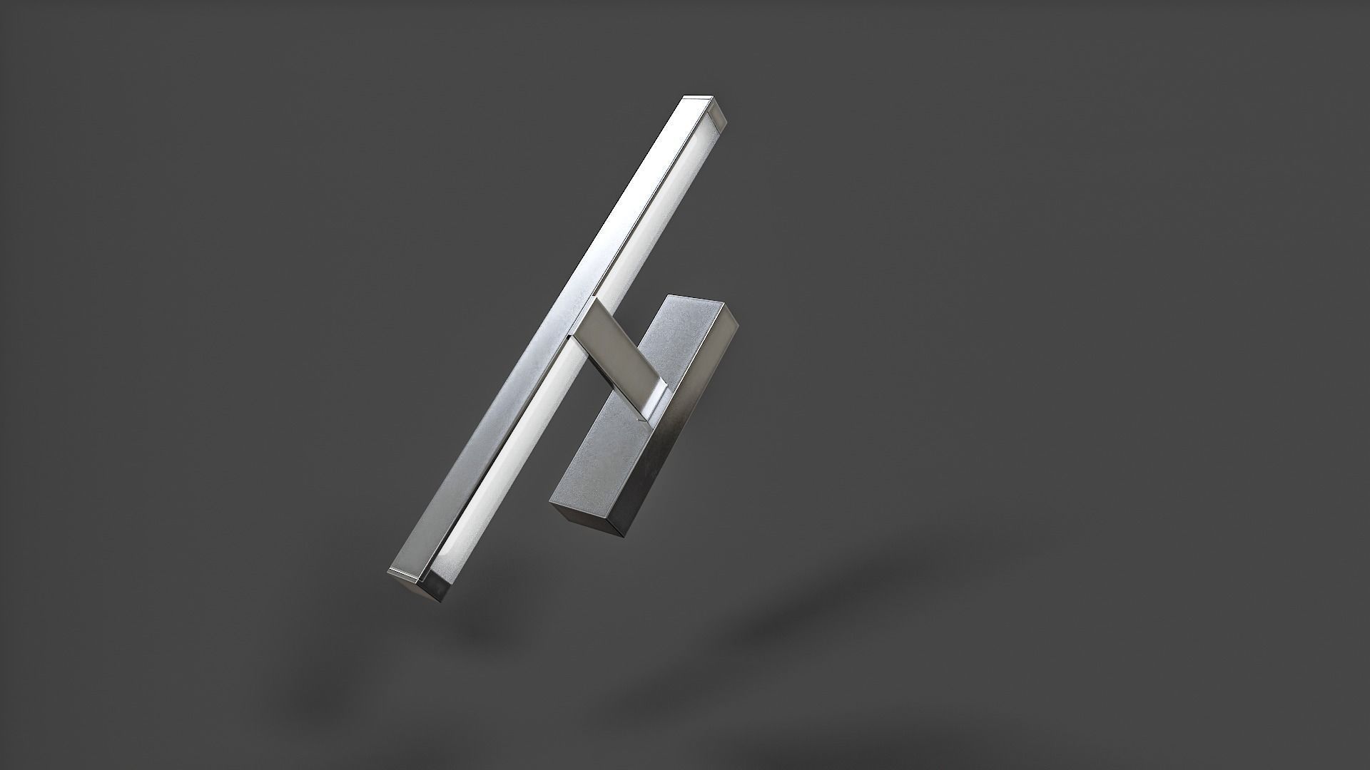 Bathroom Wall Light V02 - Low Poly Low-poly 3D model_33