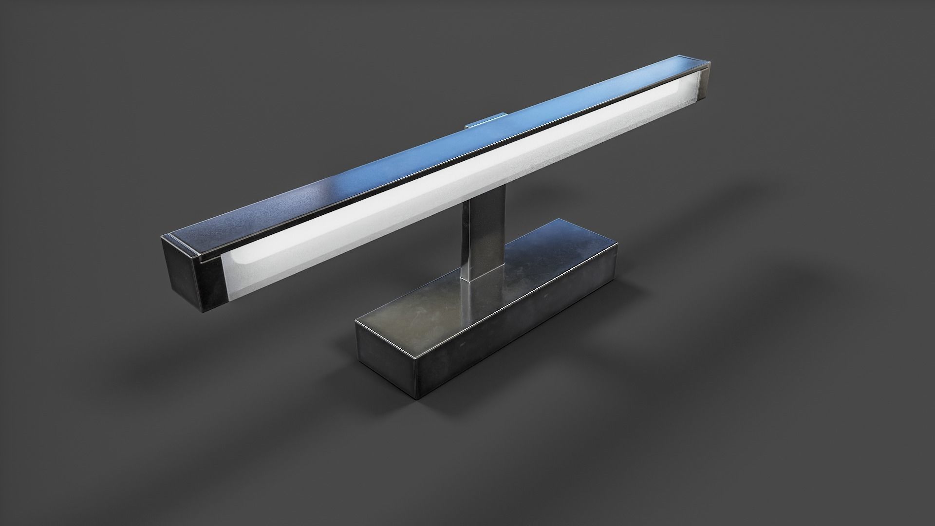 Bathroom Wall Light V02 - Low Poly Low-poly 3D model_7