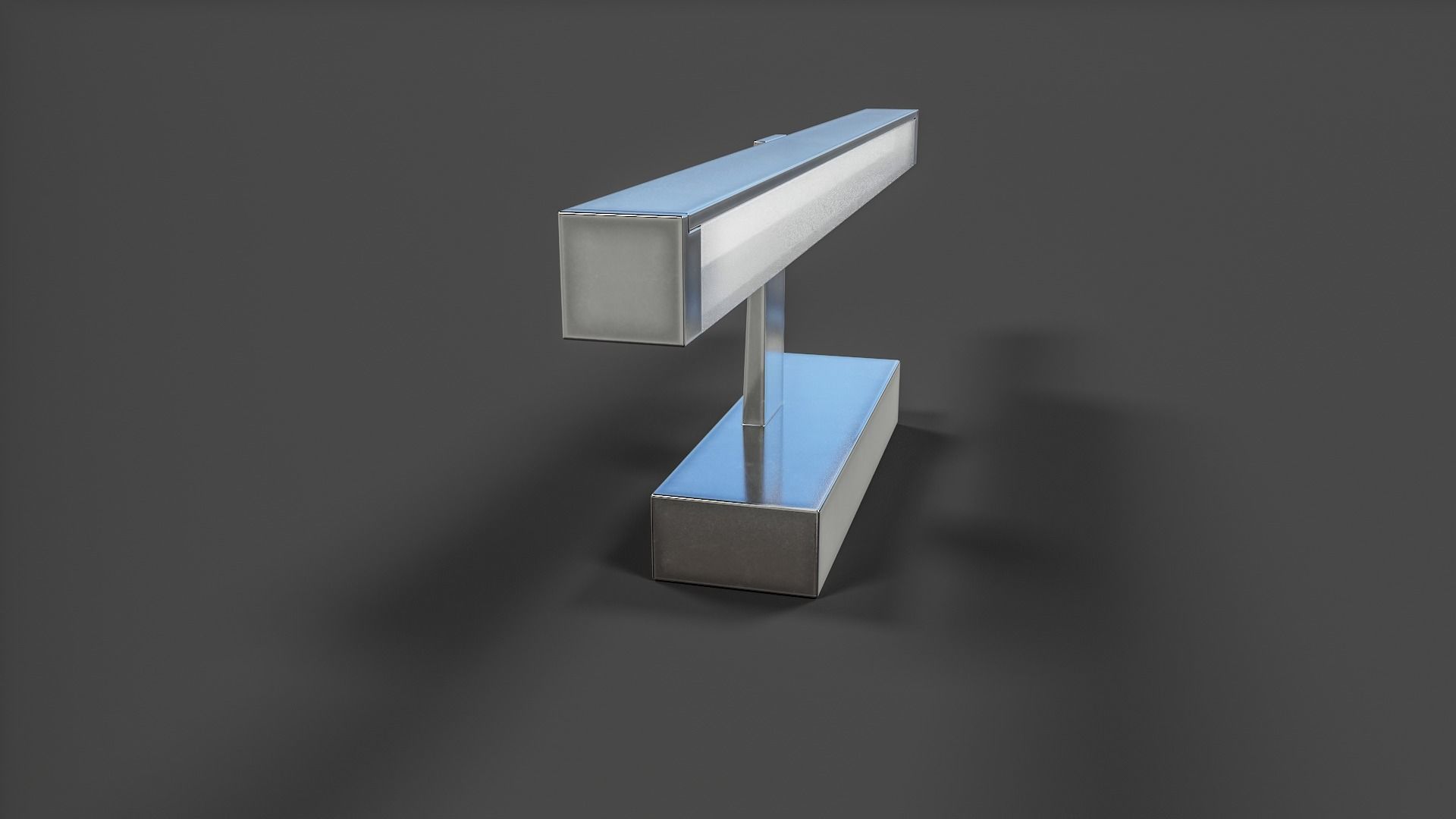 Bathroom Wall Light V02 - Low Poly Low-poly 3D model_11