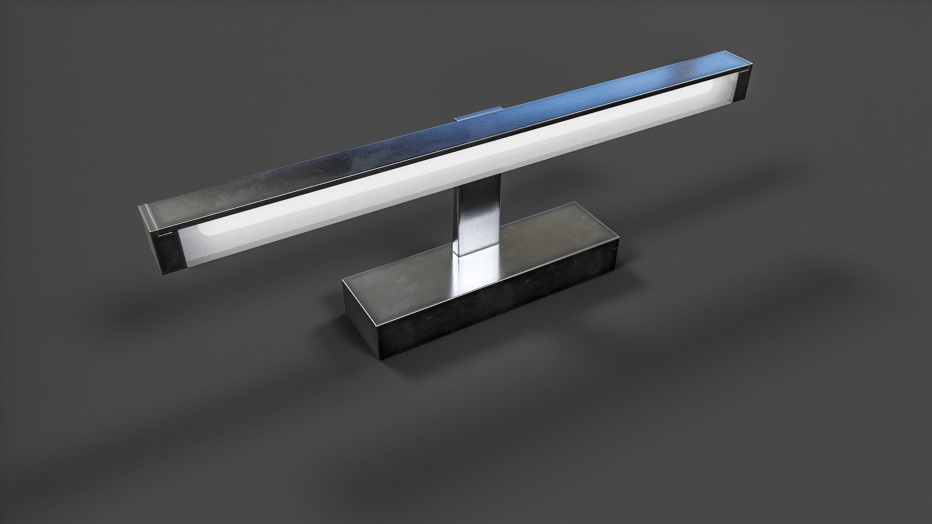 Bathroom Wall Light V02 - Low Poly Low-poly 3D model_5