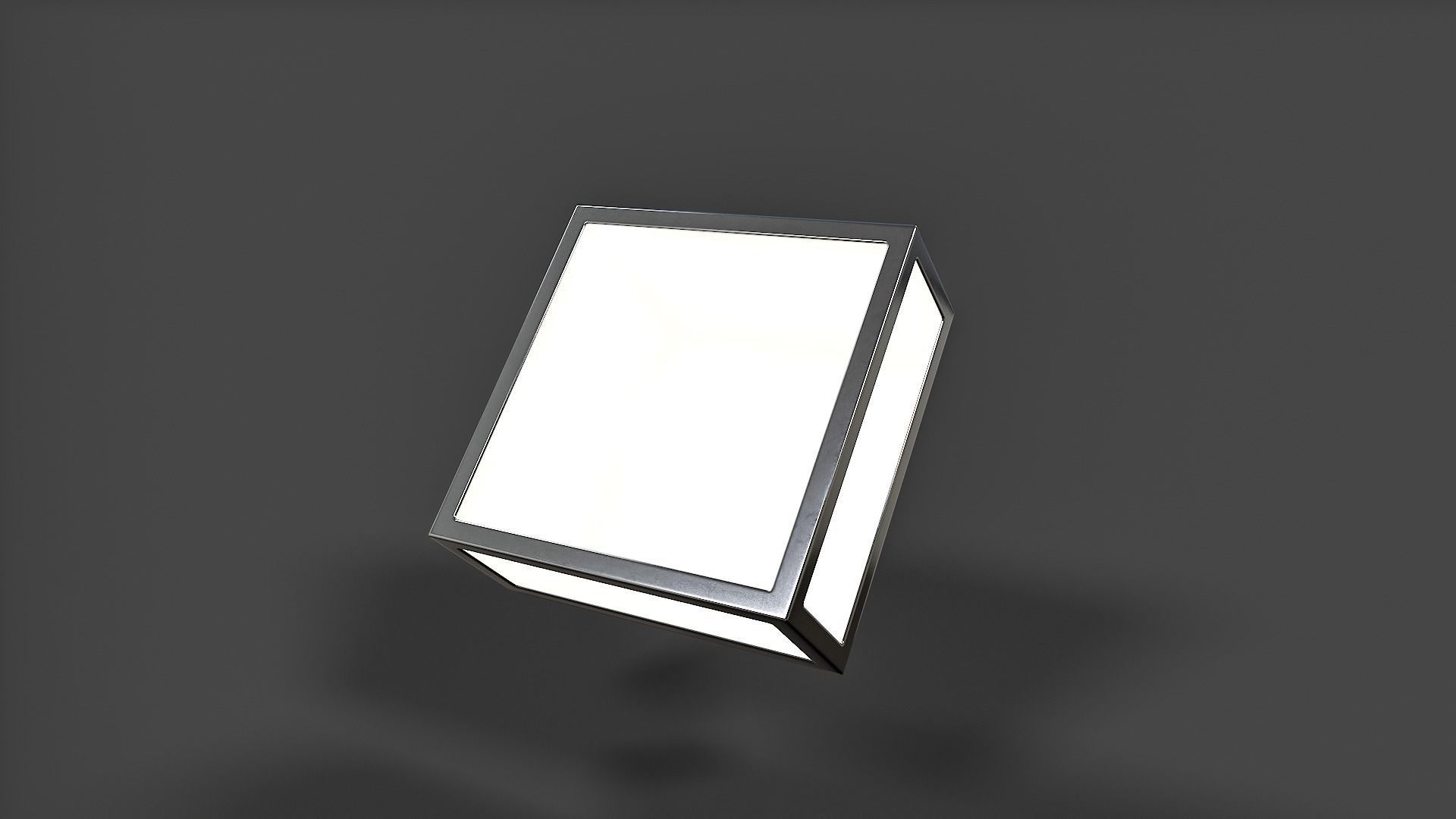 Ceiling Light - Low Poly Low-poly 3D model_34