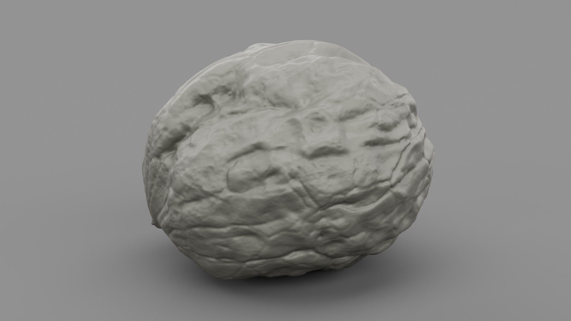 Walnut 01 3D print model_3