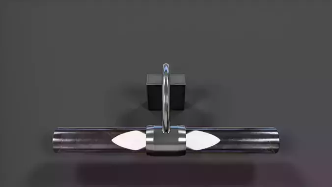 Mirror Light - Low Poly Low-poly 3D model