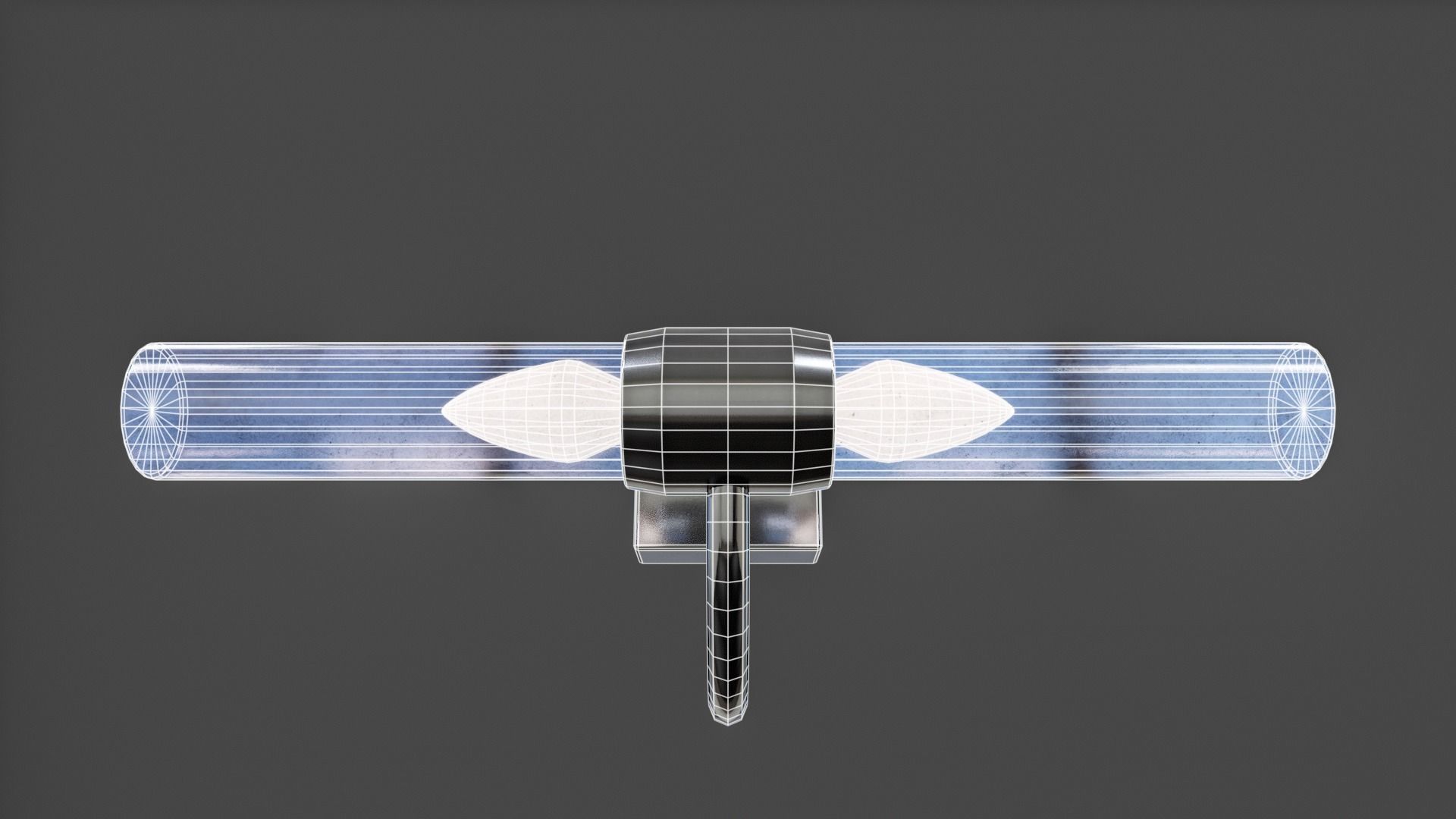 Mirror Light - Low Poly Low-poly 3D model_51