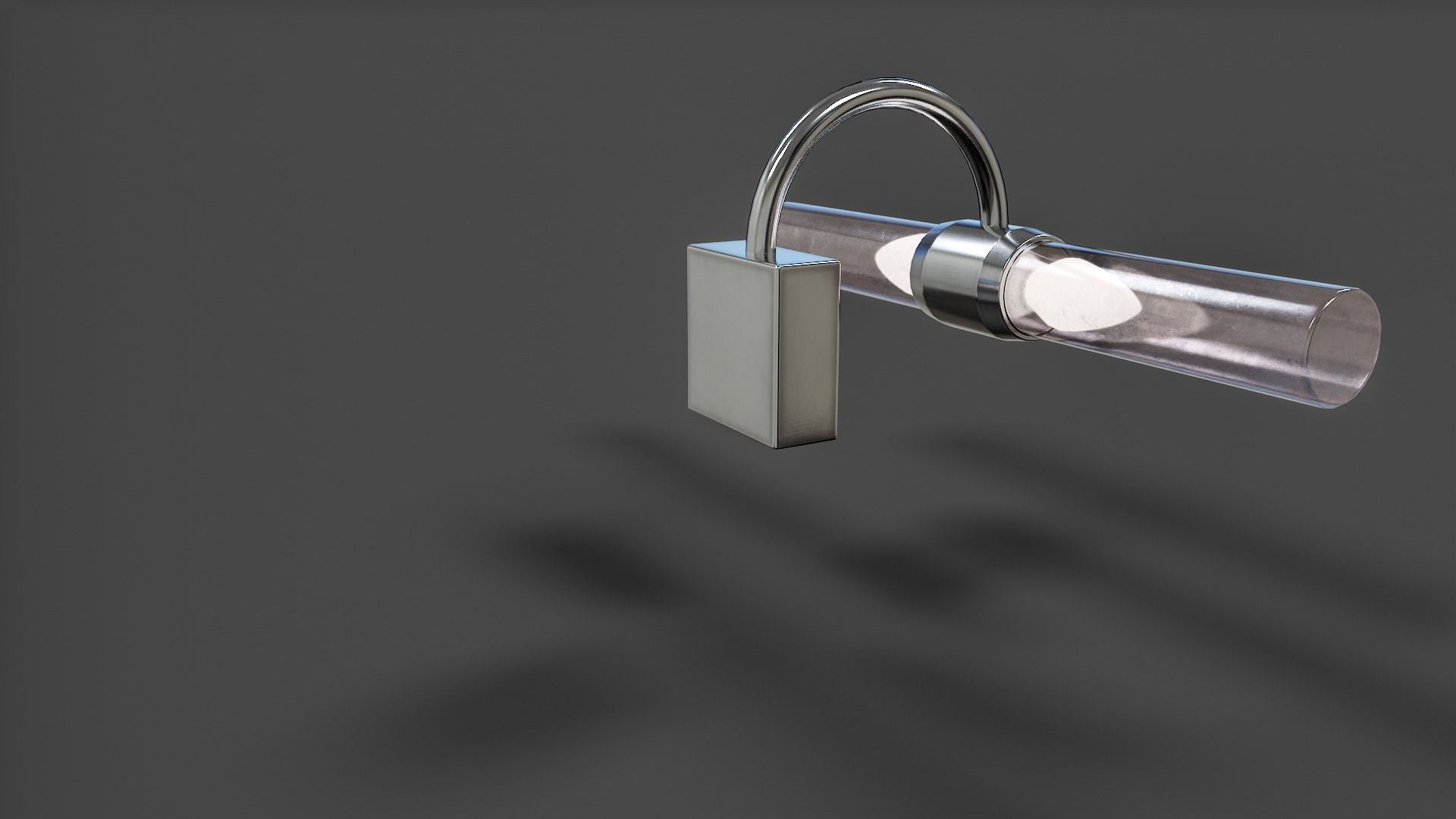 Mirror Light - Low Poly Low-poly 3D model_17