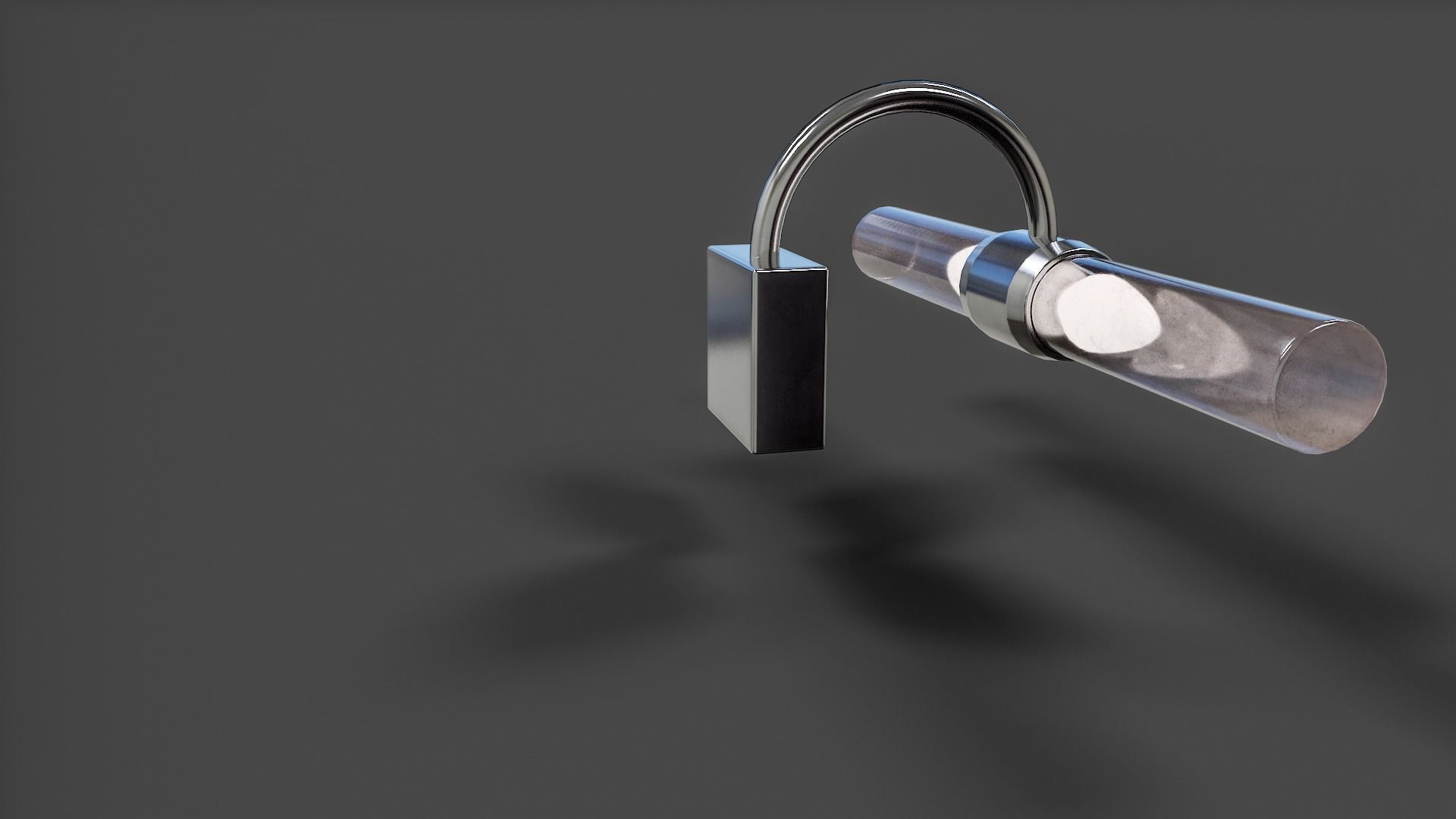 Mirror Light - Low Poly Low-poly 3D model_15