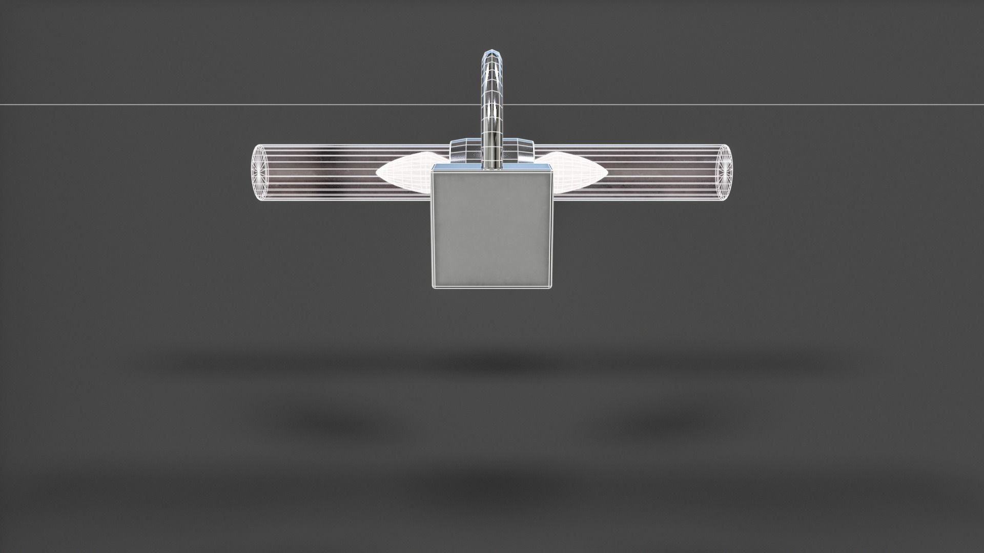 Mirror Light - Low Poly Low-poly 3D model_26