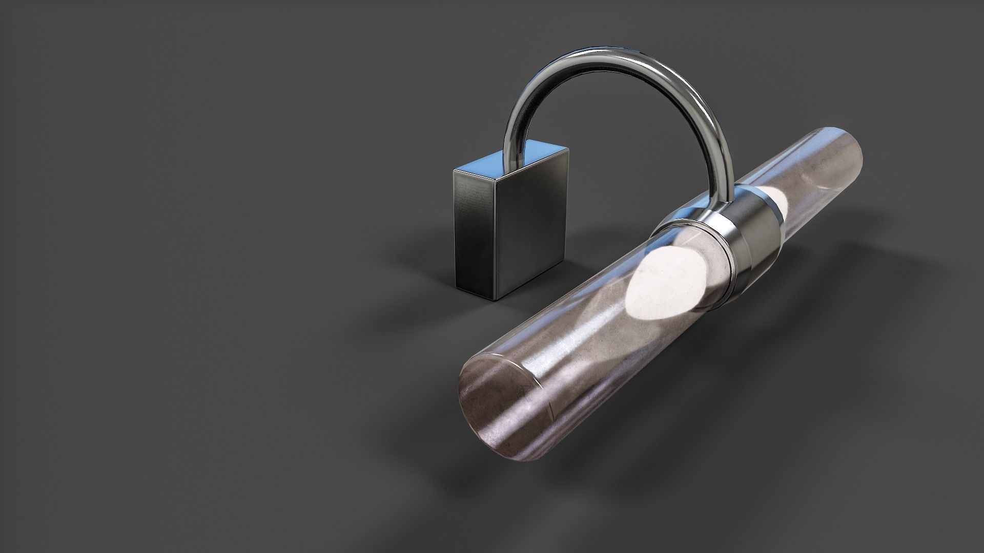 Mirror Light - Low Poly Low-poly 3D model_8