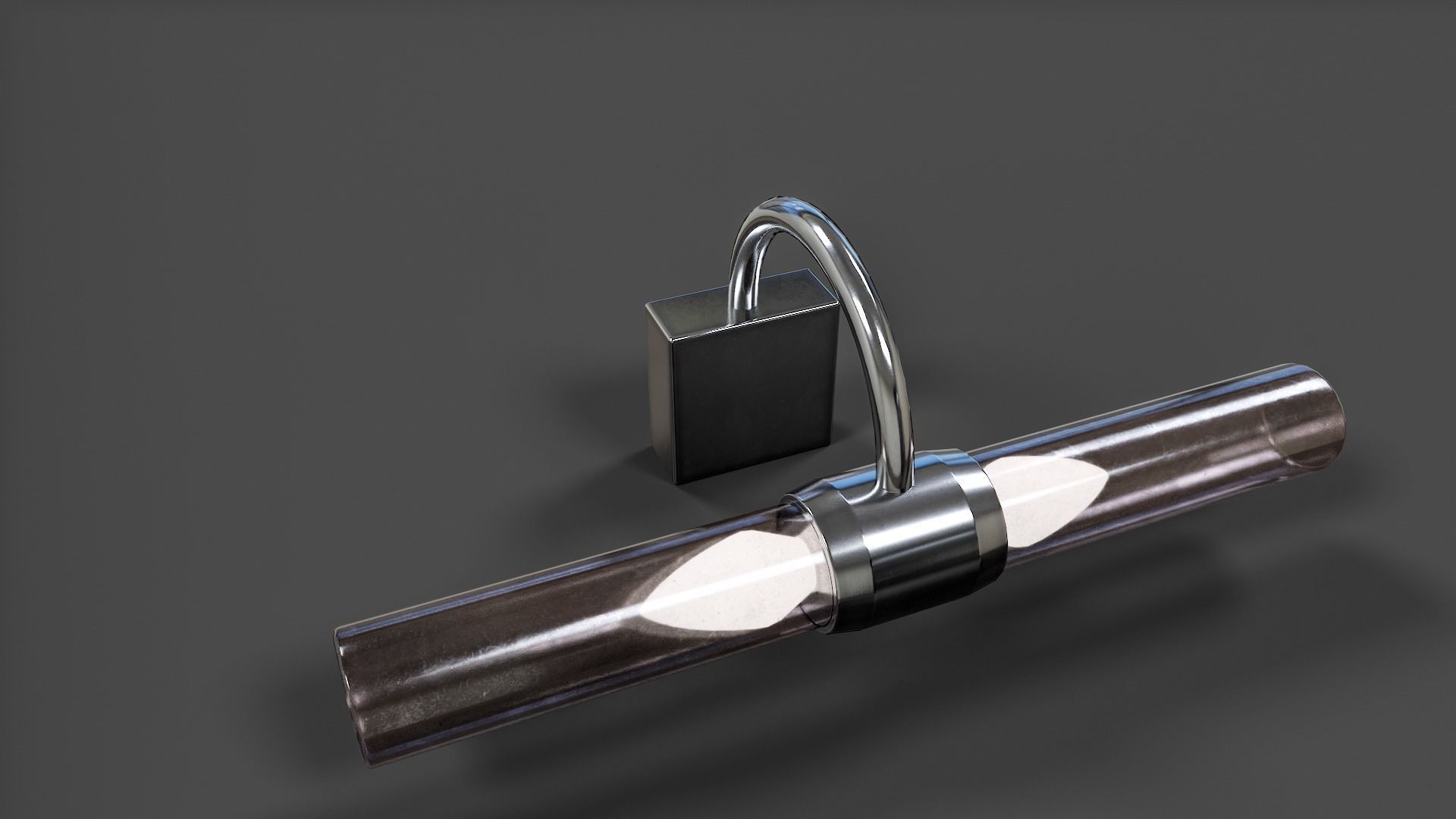 Mirror Light - Low Poly Low-poly 3D model_4