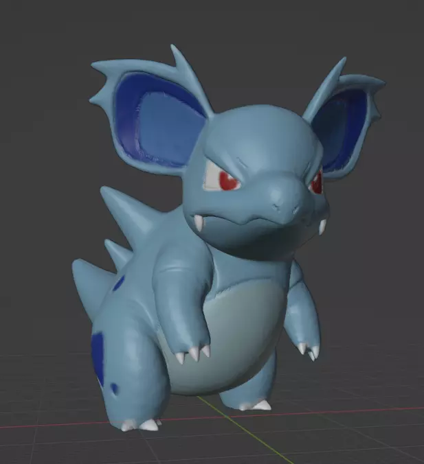 Nidorina  3D print model_0