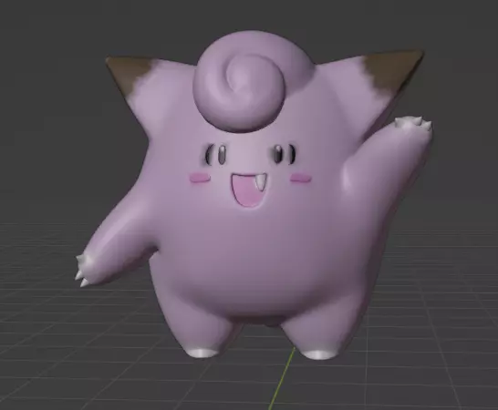 Clefairy Free 3D print model