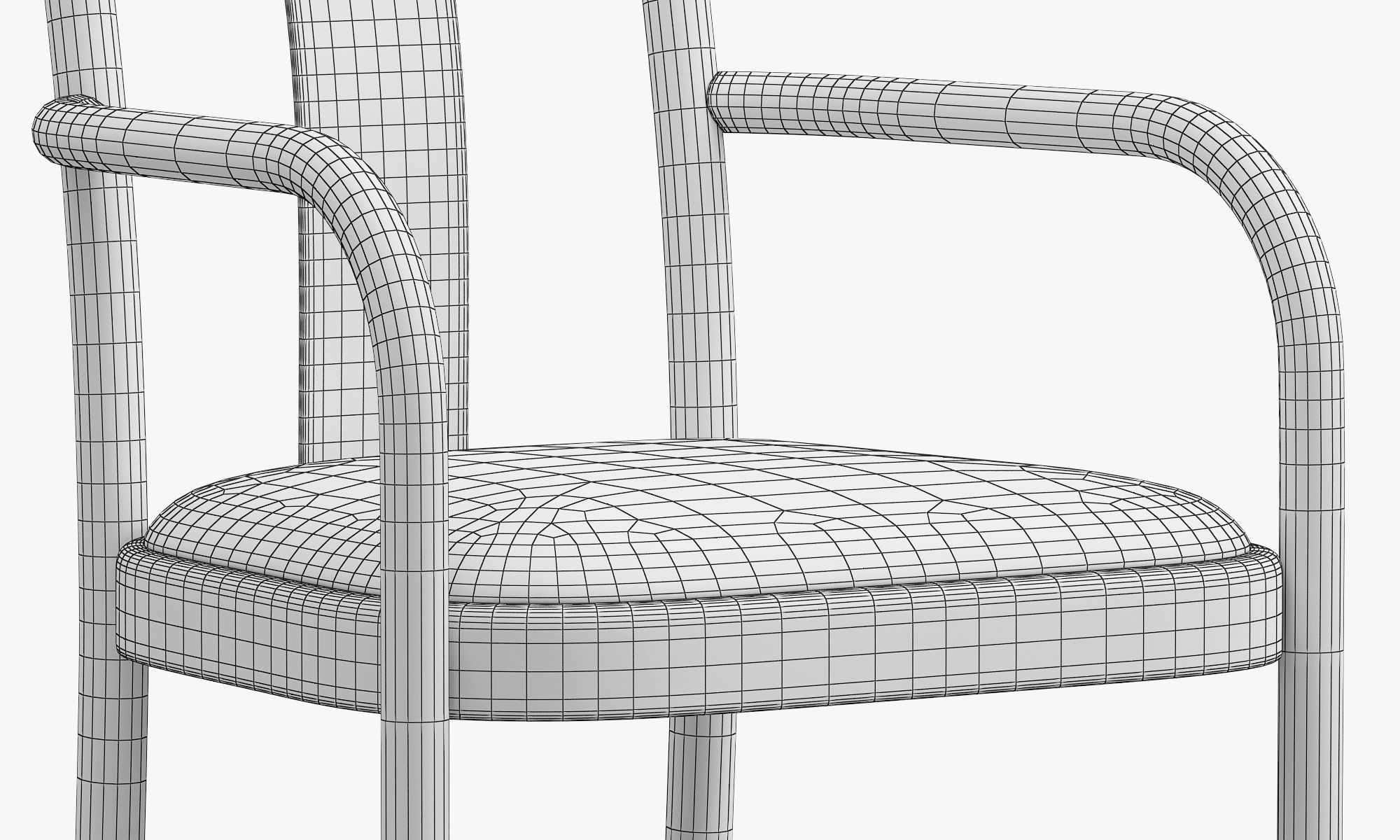 Sigiloo chairs by Michael Anastassiades 2 options 3D model_13