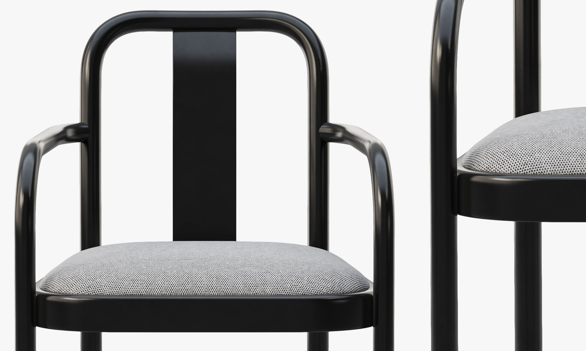 Sigiloo chairs by Michael Anastassiades 2 options 3D model_2