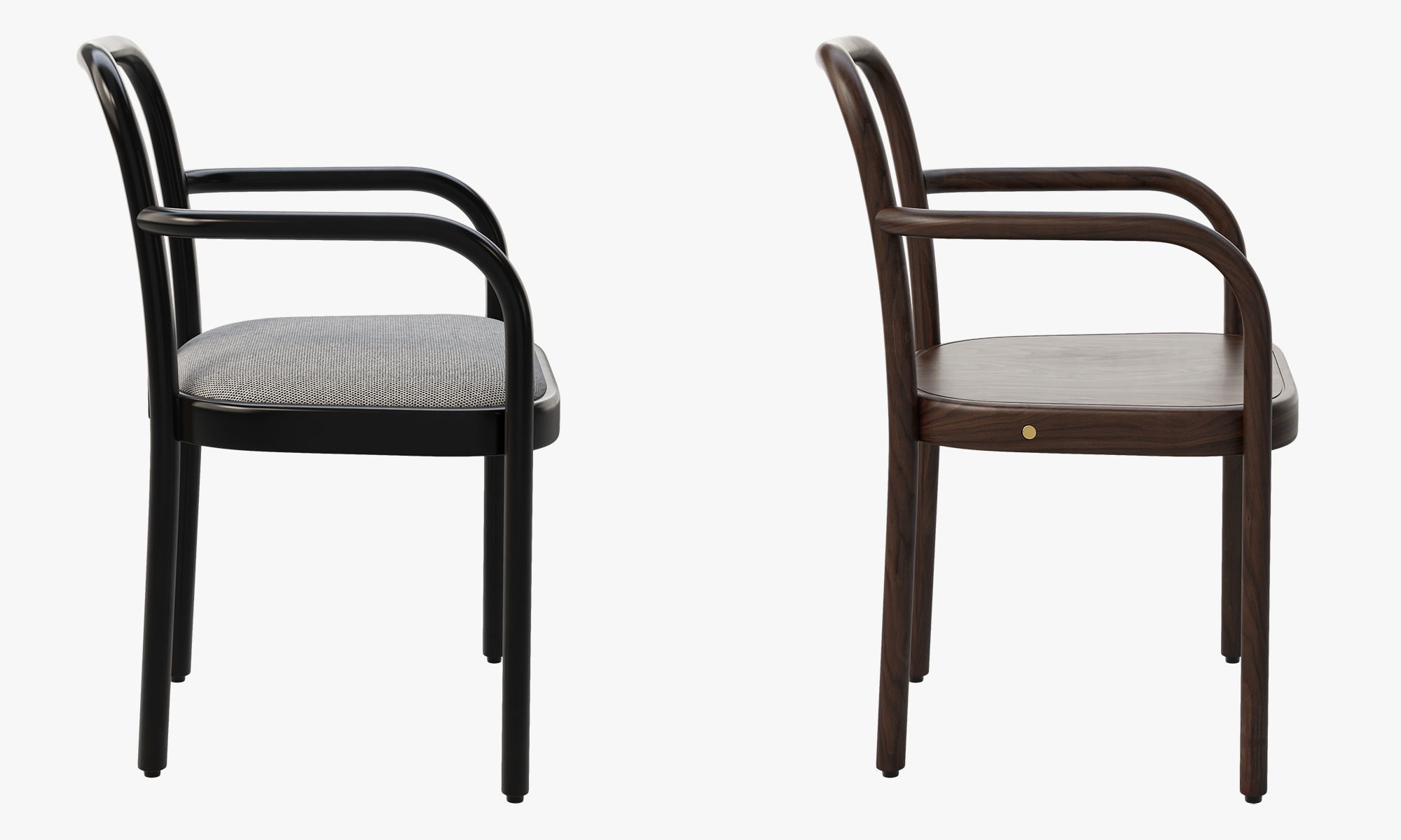 Sigiloo chairs by Michael Anastassiades 2 options 3D model_10