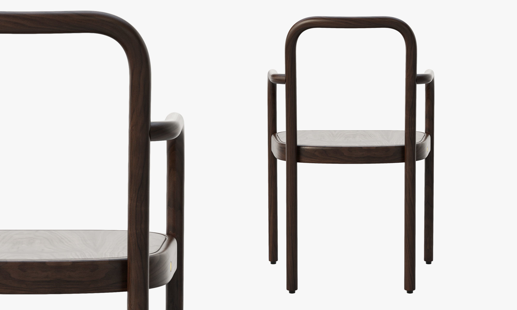 Sigiloo chairs by Michael Anastassiades 2 options 3D model_12