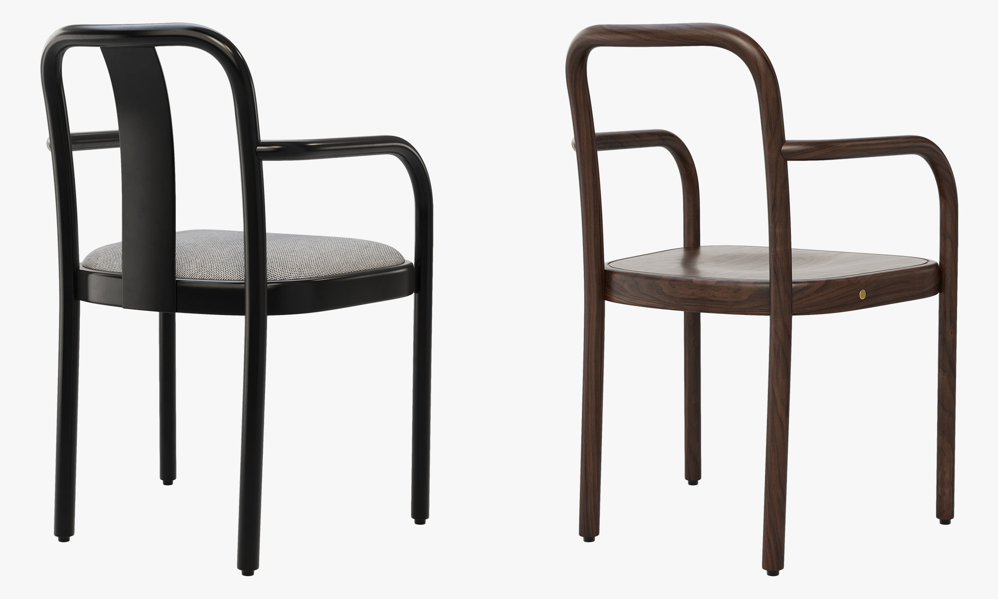Sigiloo chairs by Michael Anastassiades 2 options 3D model_11