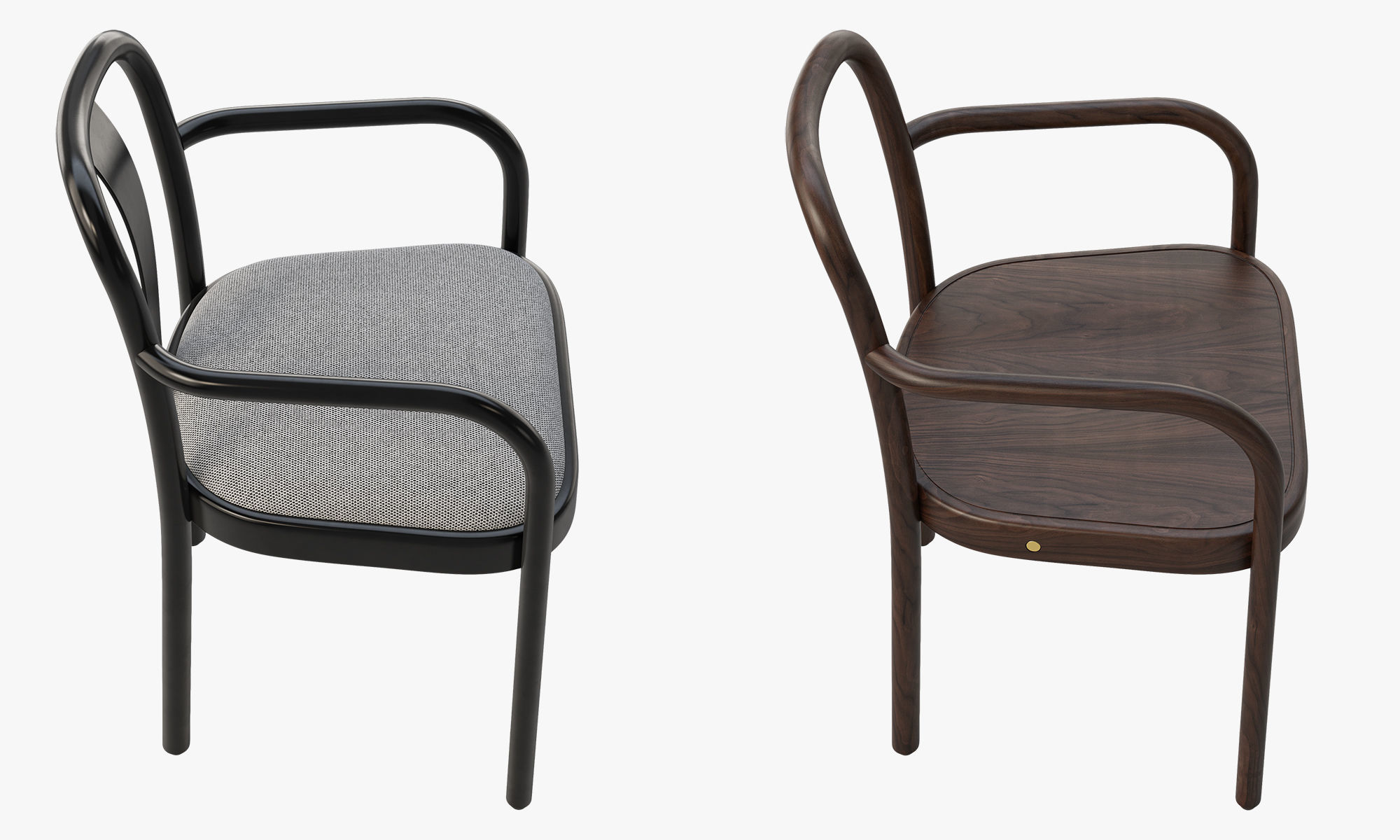 Sigiloo chairs by Michael Anastassiades 2 options 3D model_6