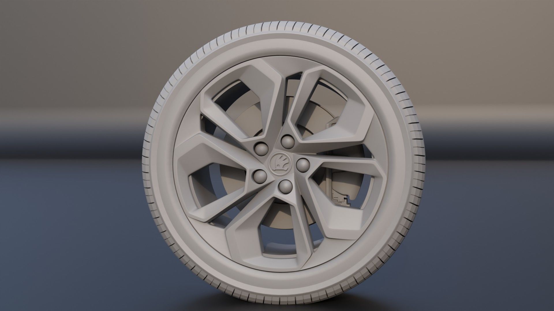  Skoda Octavia IV Combi RS STL for 3D PRINTING 3D print model_9