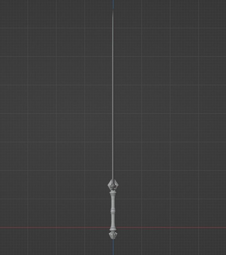 Great Sword Free 3D model_5