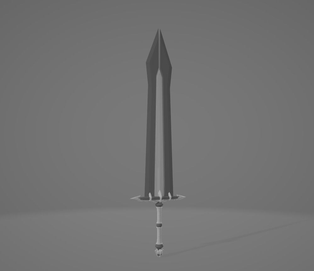 Great Sword Free 3D model_2