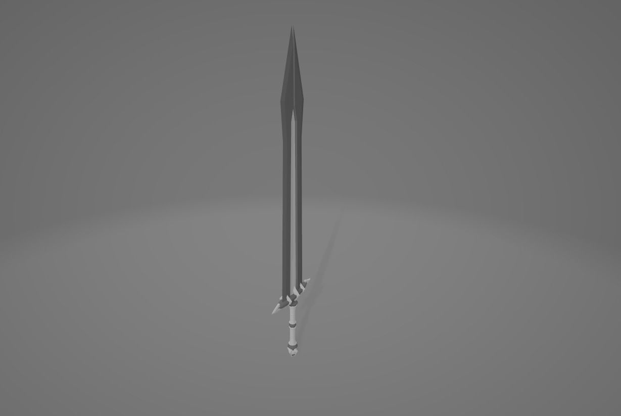 Great Sword Free 3D model_1