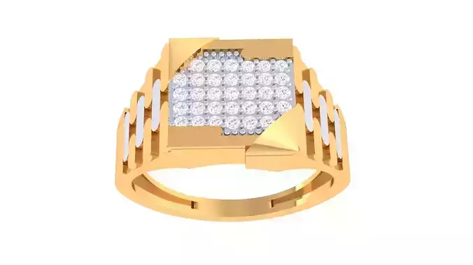 Gents Ring - 223 3D print model
