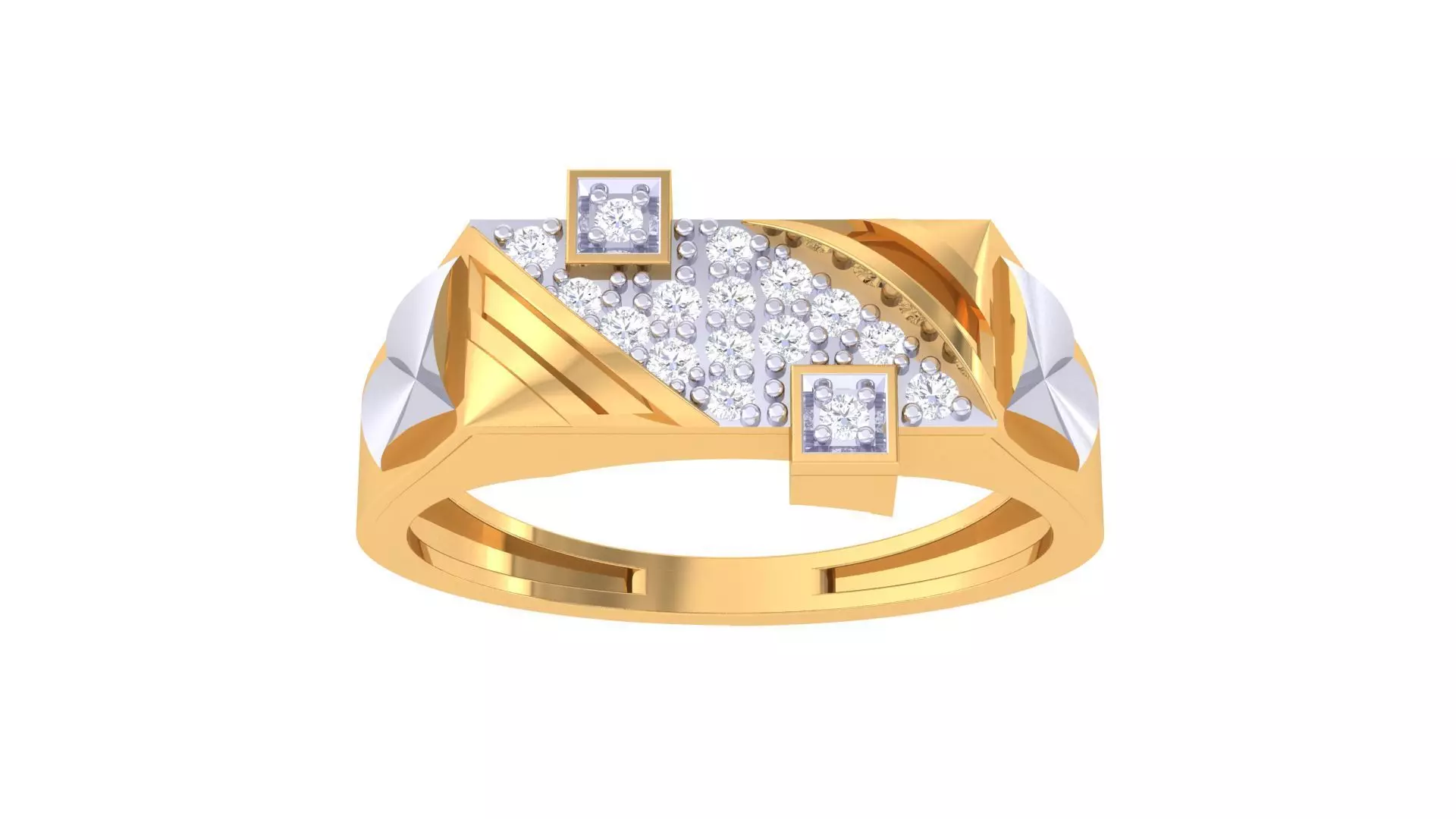 Gents ring - 125 3D print model