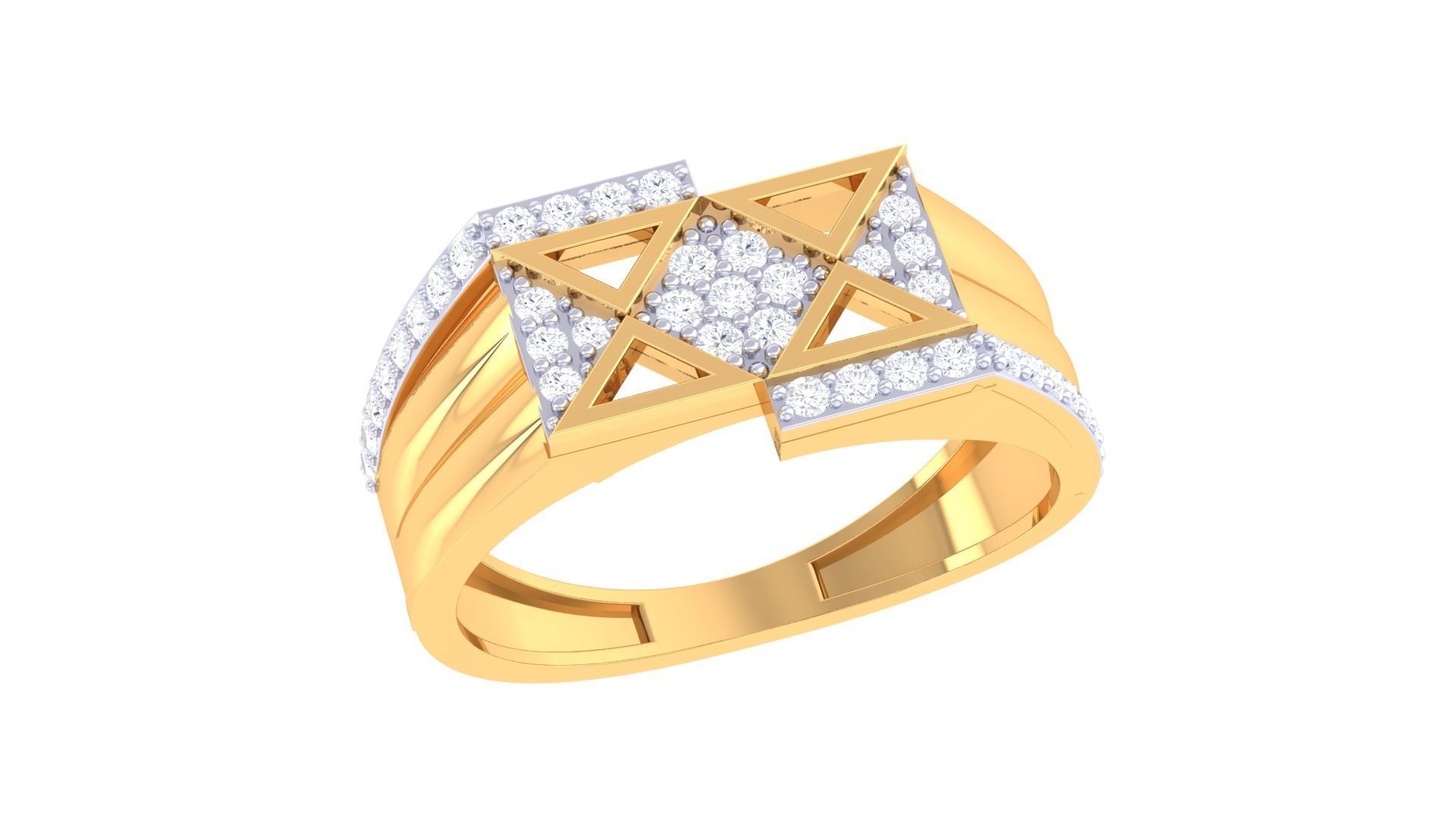 Gents ring - 92 3D print model_1