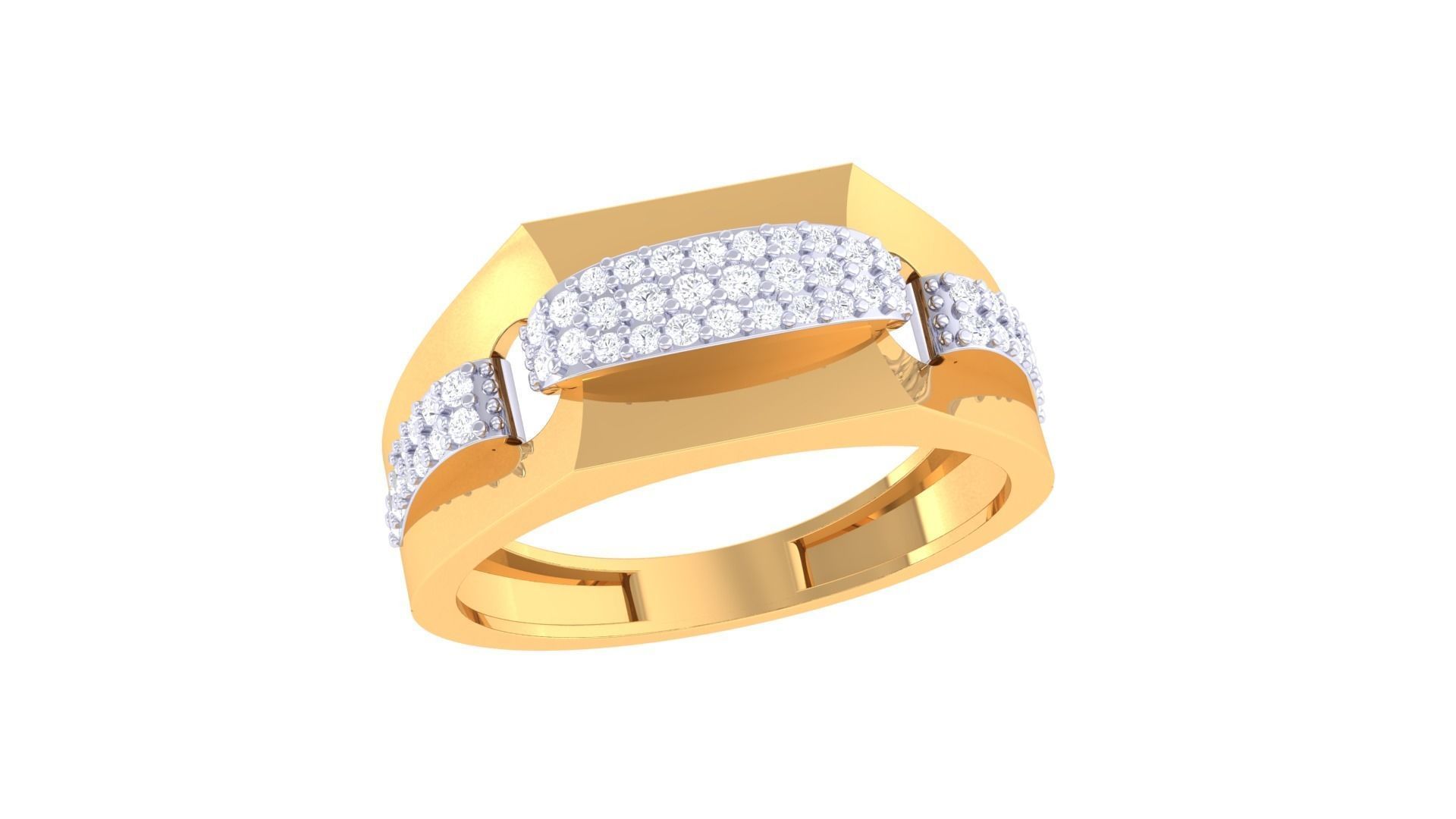 Gents ring - 108 3D print model_1