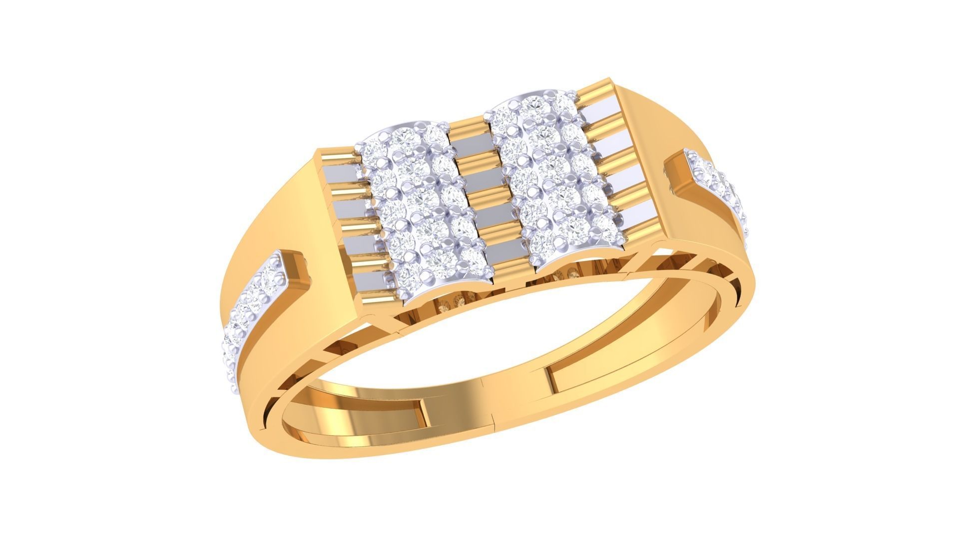 Gents ring - 103 3D print model_1