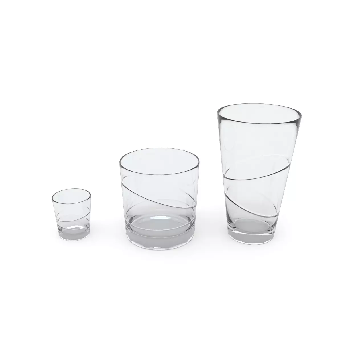 Design Glasses for Drinks 3D model_0
