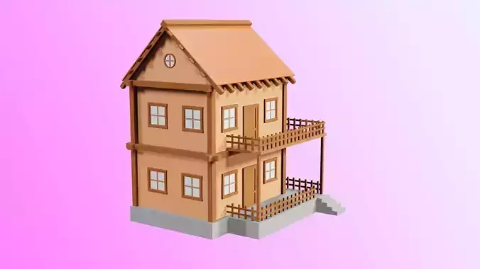 two storey house