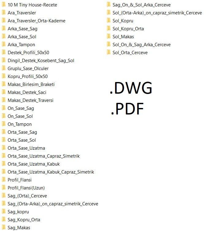 Tiny house caravan chassis REAL project 10 Meter  3D model_8