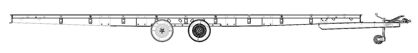 Tiny house caravan chassis REAL project 10 Meter  3D model_11