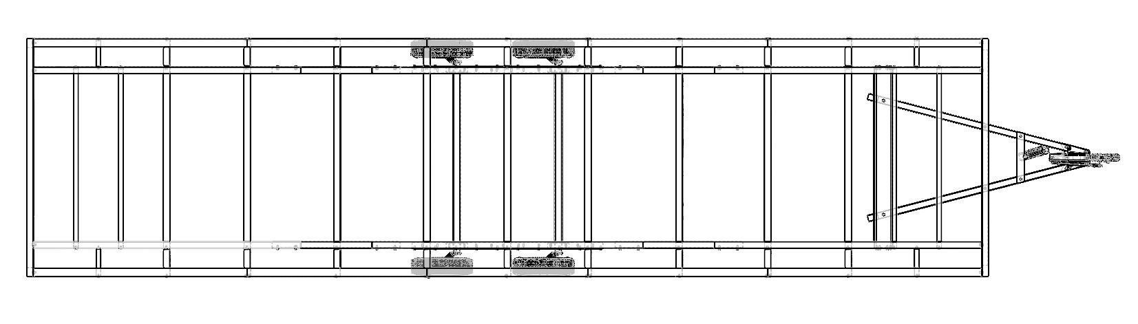 Tiny house caravan chassis REAL project 10 Meter  3D model_13