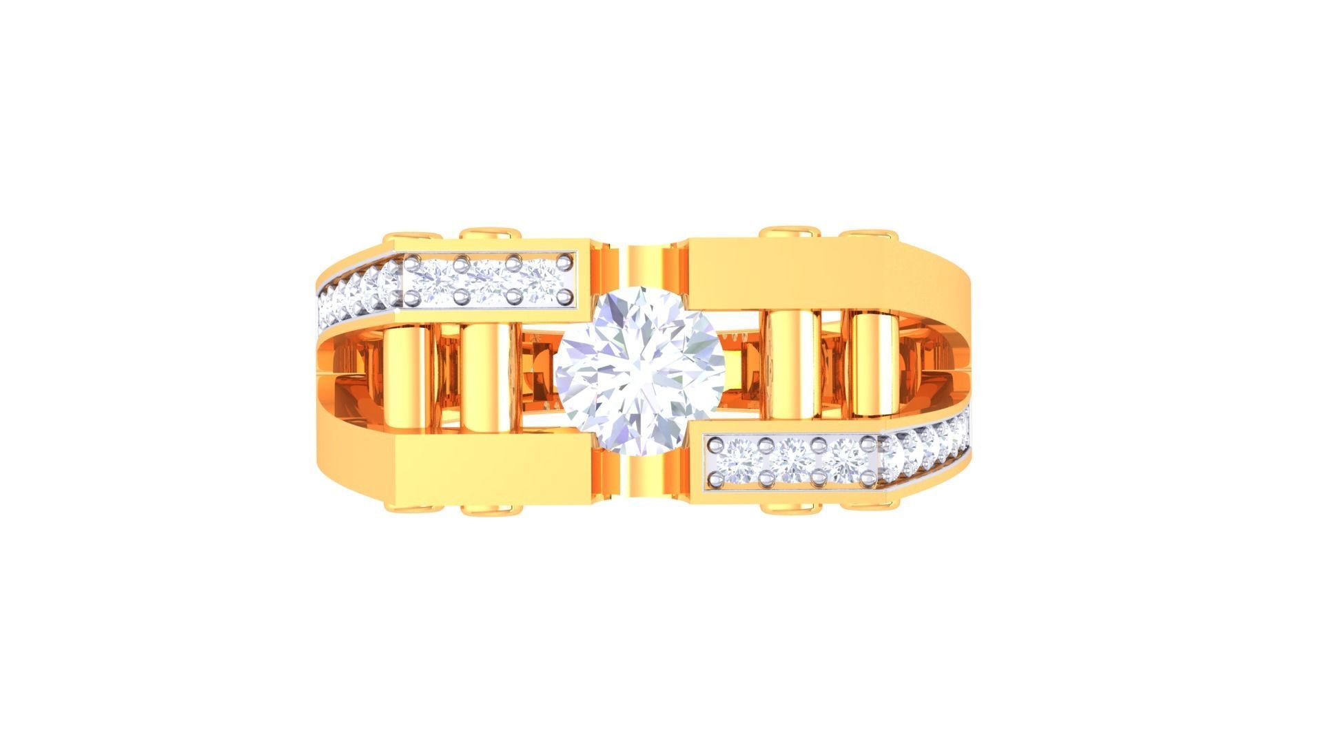 Gents ring - 9 3D print model_2