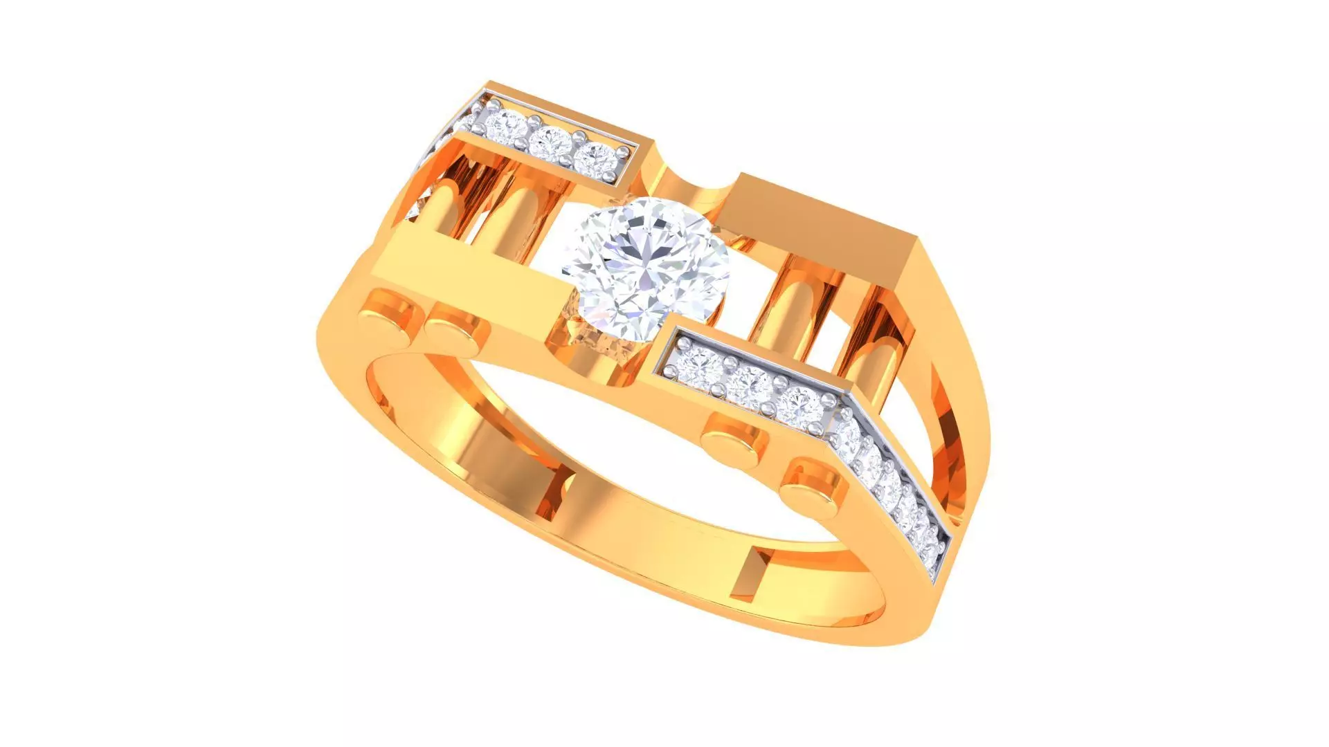 Gents ring - 9 3D print model_0