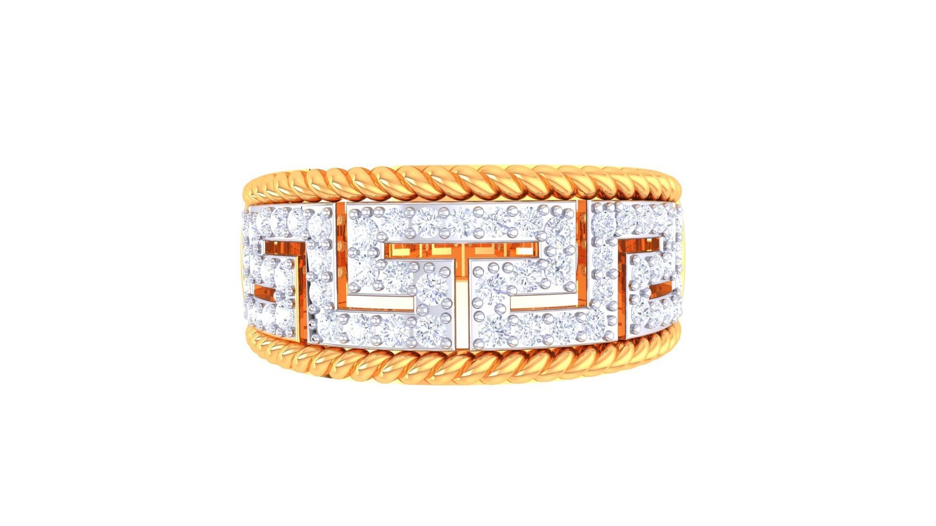 Gents ring - 27 3D print model_2